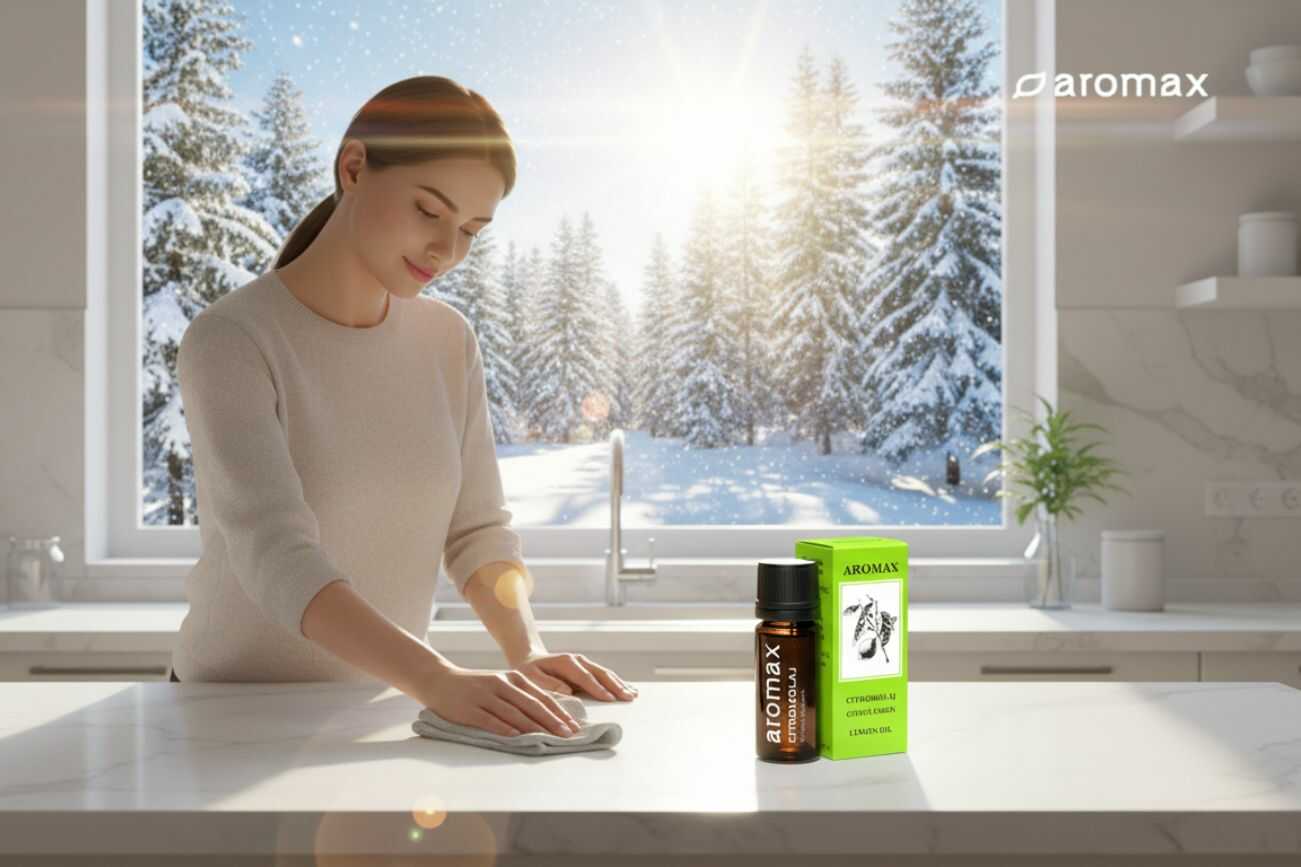 Tiszta otthon illóolajokkal januárban: Friss illatok és természetes fertőtlenítés
