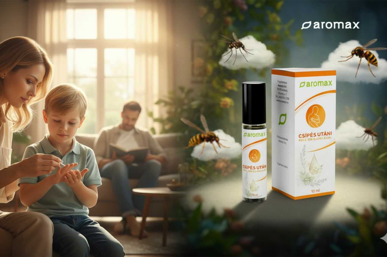 Csípés utáni roll-on illóolajjal 10 ml